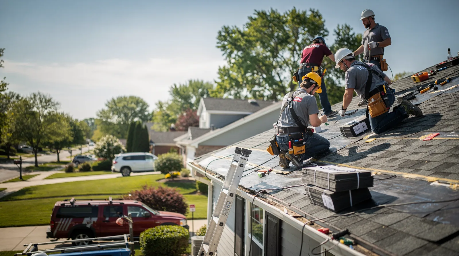 Roof Repair in Franklin Grove, IL around you